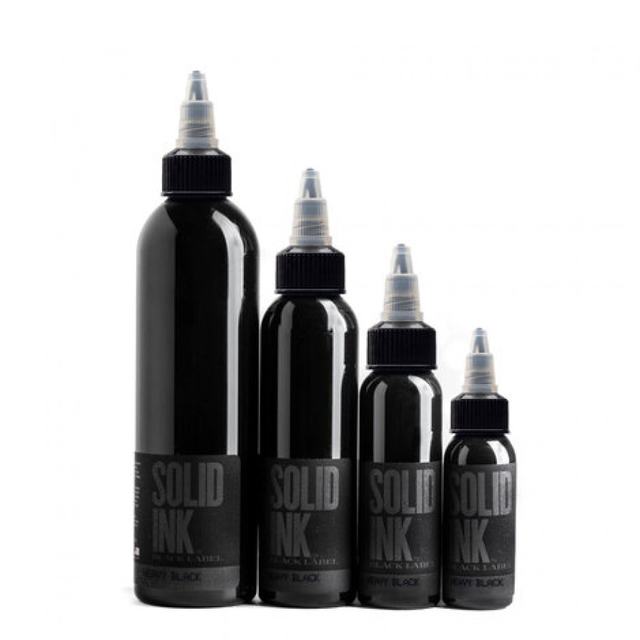 Black Label - Heavy Black от Solid Ink — максимальная плотность черного
